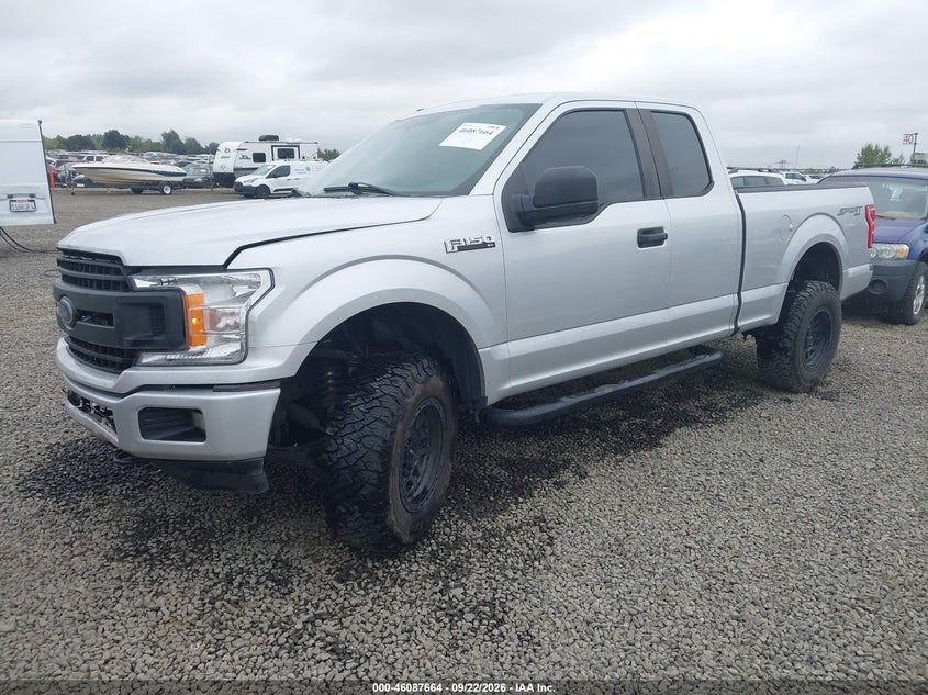 Vin: 1ftex1eb6jkd09821, lot: 46587271, ford f-150 xl 20182