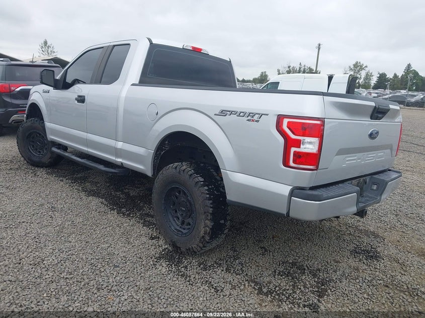 Vin: 1ftex1eb6jkd09821, lot: 46587271, ford f-150 xl 20183