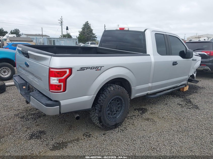 Vin: 1ftex1eb6jkd09821, lot: 46587271, ford f-150 xl 20184