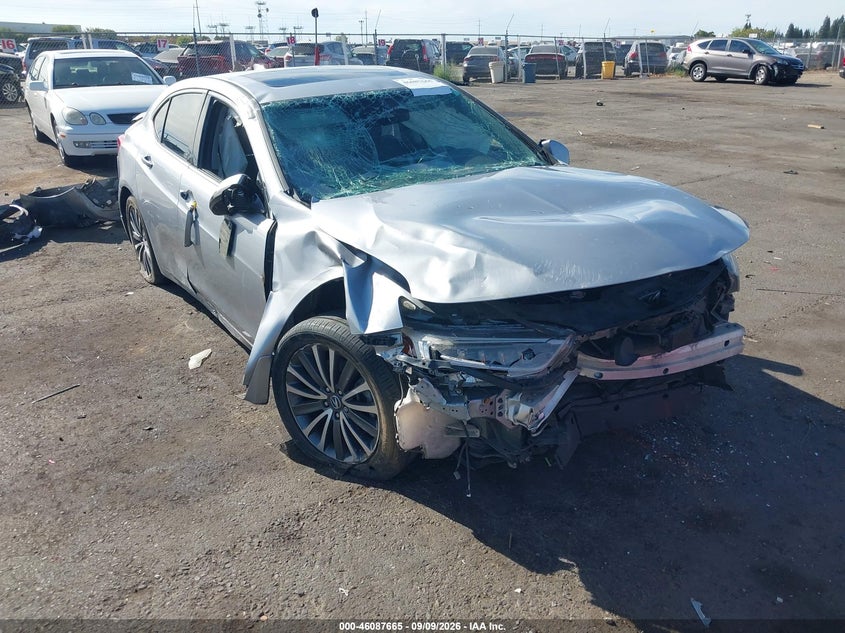 Vin: 19uub2f74ja009115, lot: 46587272, acura tlx advance pkg 2018 img_1