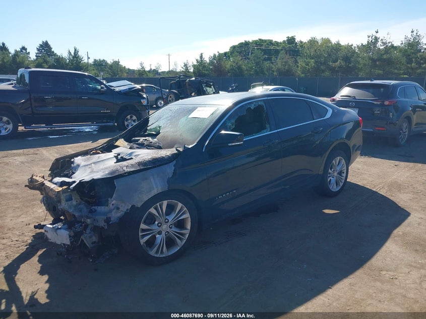 Vin: 2g1125s33e9267576, lot: 46587297, chevrolet impala 2lt 20142