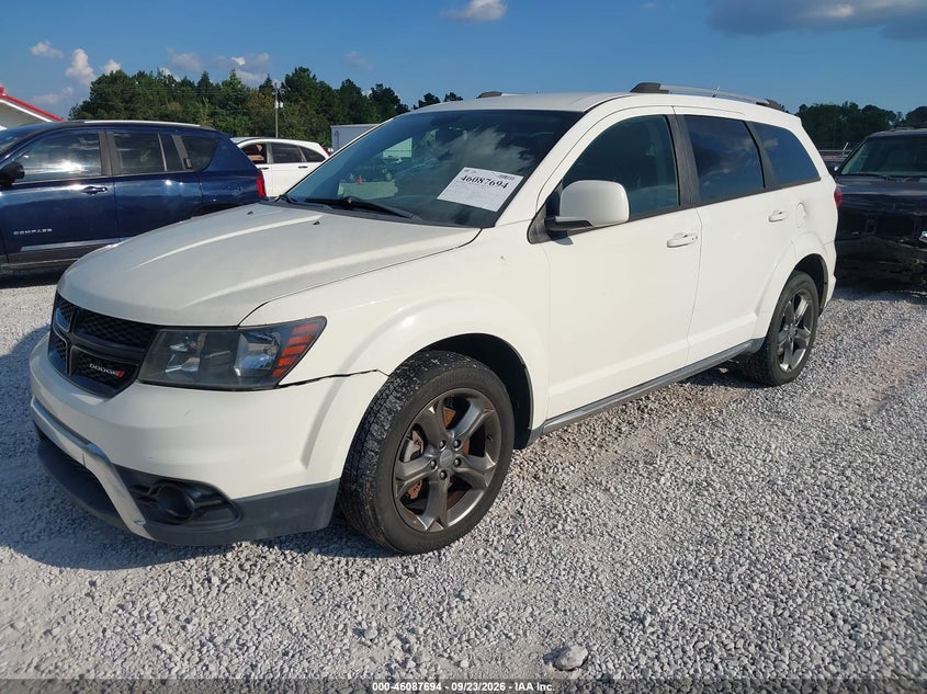 Vin: 3c4pddgg0gt109536, lot: 46587301, dodge journey crossroad plus 20162