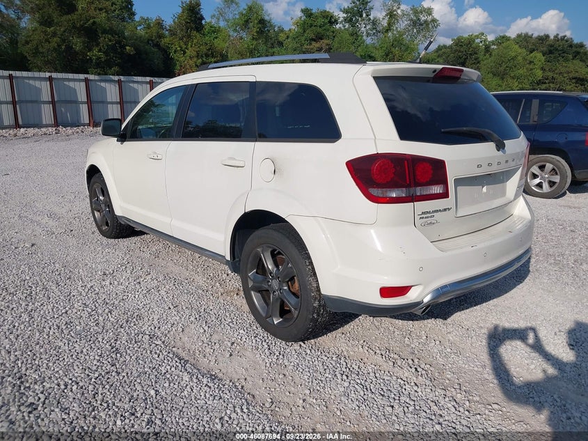 Vin: 3c4pddgg0gt109536, lot: 46587301, dodge journey crossroad plus 20163