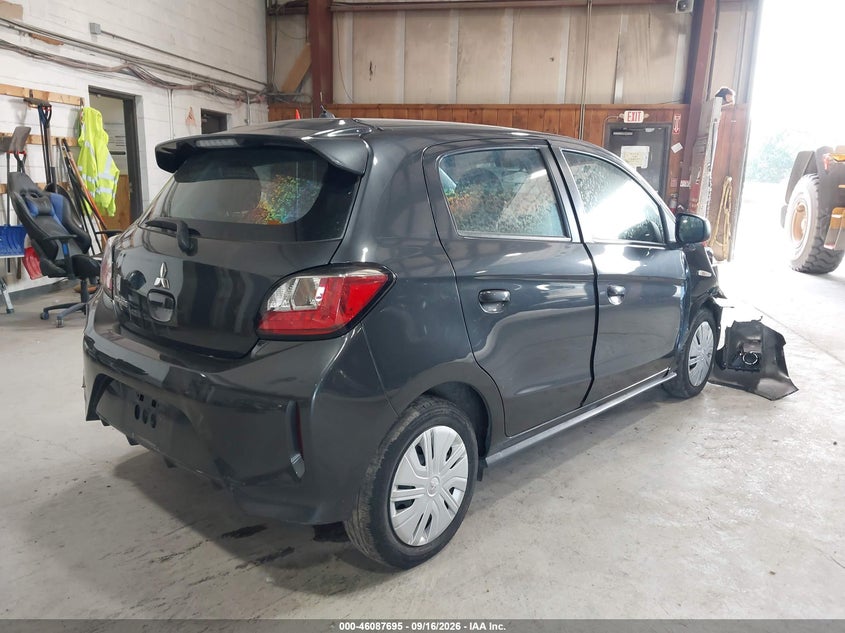 Vin: ml32auhj7rh000783, lot: 46587302, mitsubishi mirage es/le 20244