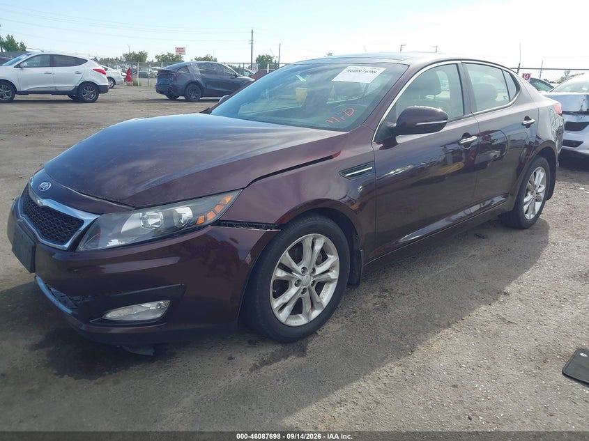 Vin: 5xxgn4a74dg105356, lot: 46587305, kia optima ex 20132