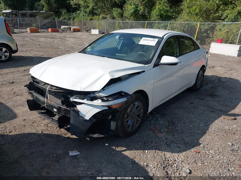 Vin: kmhlm4dg2ru659036, lot: 46587306, hyundai elantra sel 20242