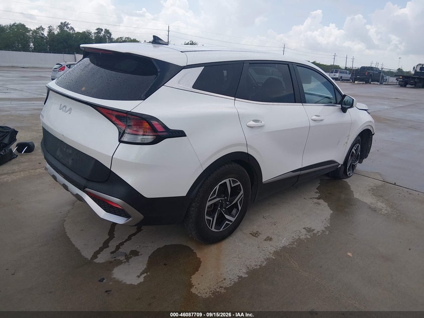 Vin: kndpu3af5p7160593, lot: 46587316, kia sportage lx 20234