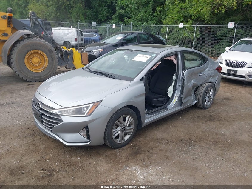 2020 Hyundai Elantra Value Edition, Left Side, IAAI, VIN KMHD84LF0LU949722 — photo 2