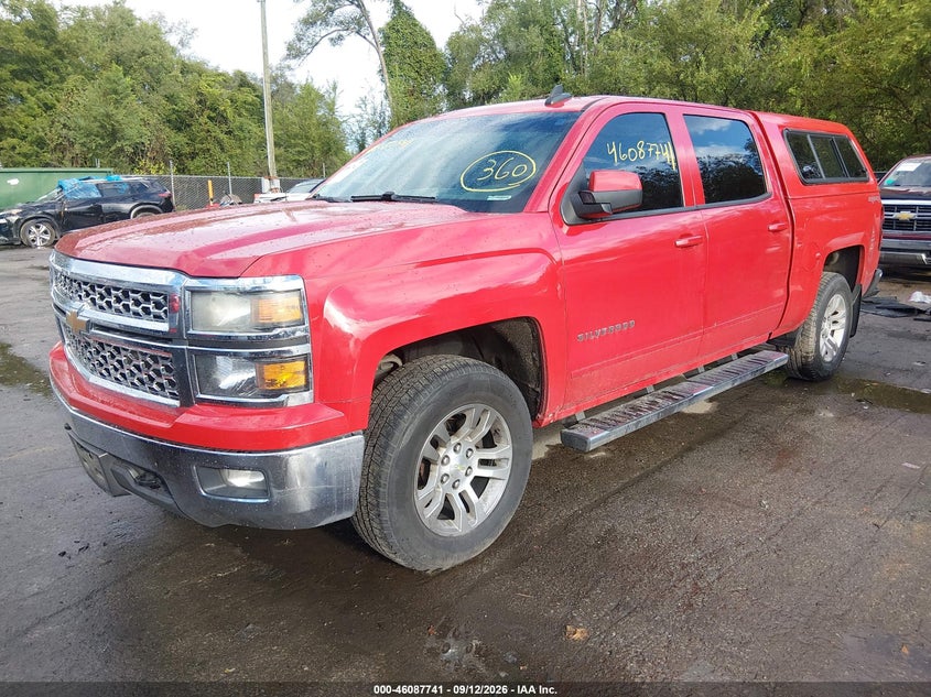 Vin: 3gcukrec8fg422606, lot: 46587348, chevrolet silverado 1500 1lt 20152