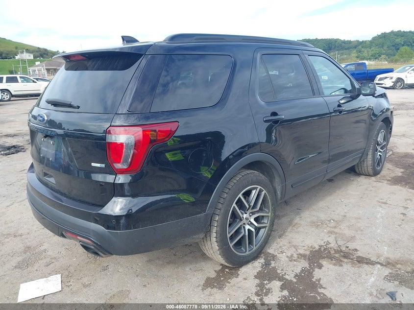 Vin: 1fm5k8gt7ggc23695, lot: 46587385, ford explorer sport 20164