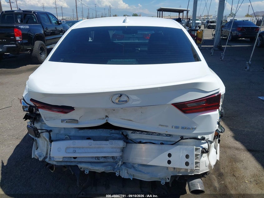LEXUS IS 350 2016 VIN JTHCE1D24G5012521