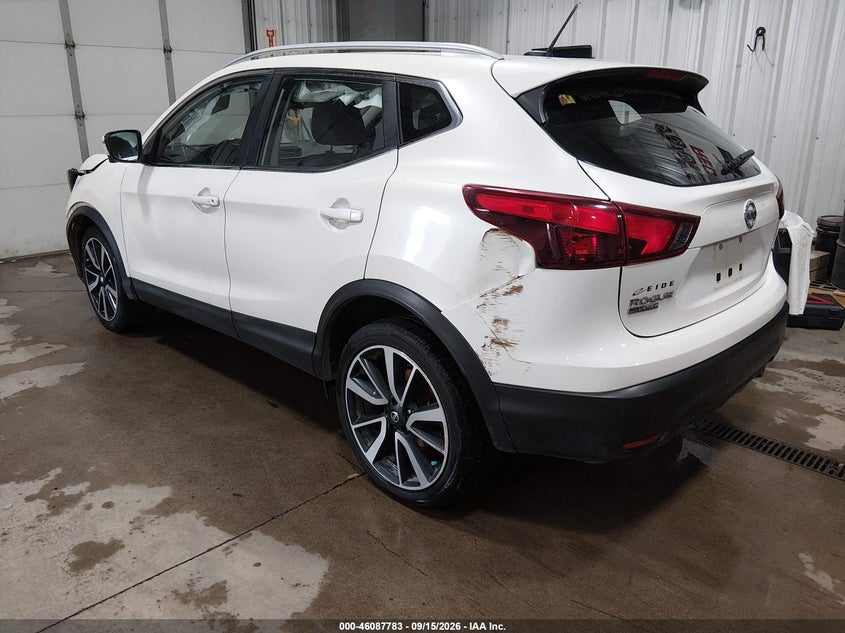 Vin: jn1bj1cr2hw125339, lot: 46587390, nissan rogue sport sl 20173
