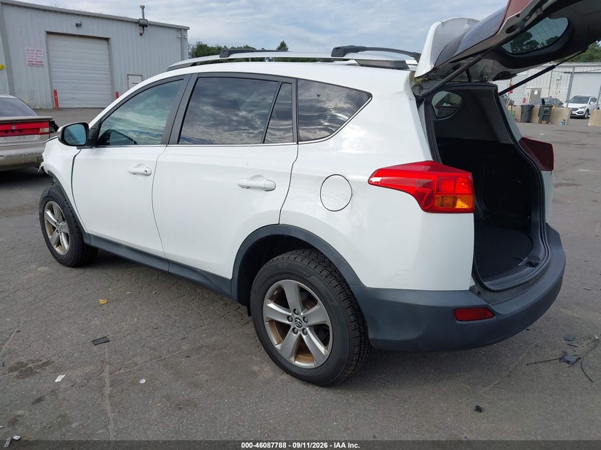 Vin: 2t3rfrev9fw372214, lot: 46587395, toyota rav4 xle 20153