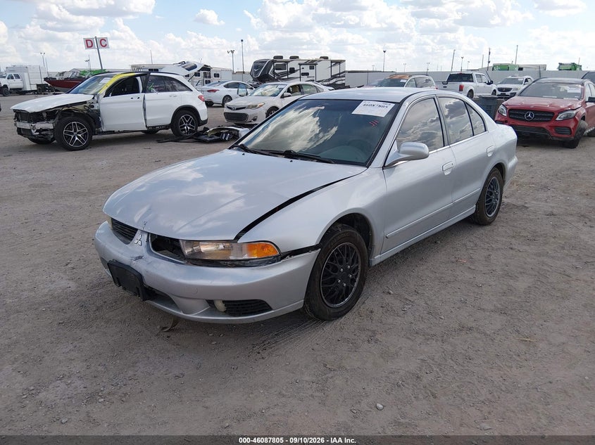 2003 Mitsubishi Galant, Front End, IAAI, VIN 4A3AA46G73E125336 — photo 2