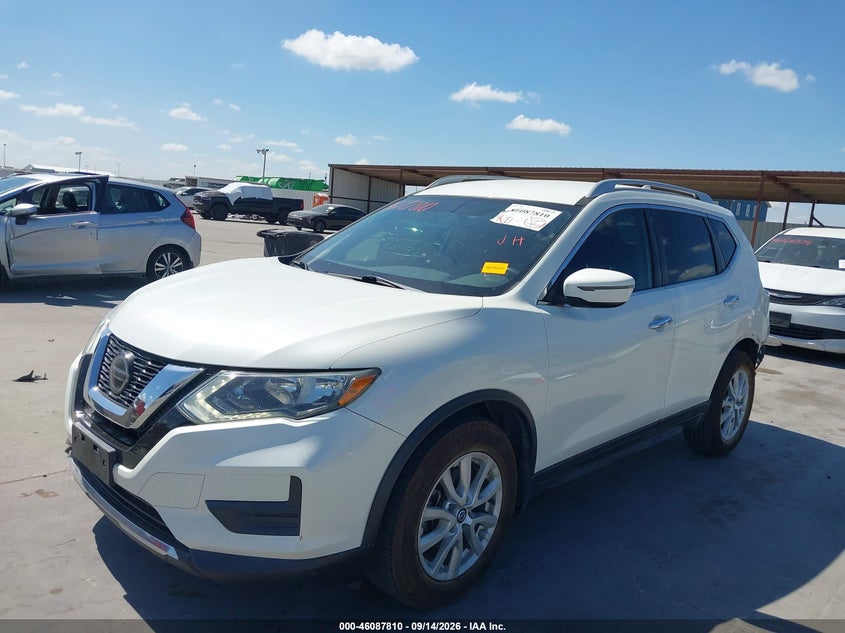Vin: 5n1at2mt0jc850007, lot: 46587417, nissan rogue sv 20182