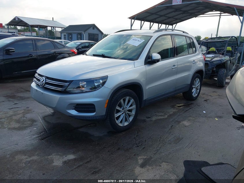 Vin: wvgav7ax5jk004959, lot: 46587418, volkswagen tiguan limited 2.0t 20182