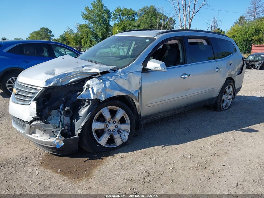 Vin: 1gnkrgkd1hj241523, lot: 46587428, chevrolet traverse 1lt 20172