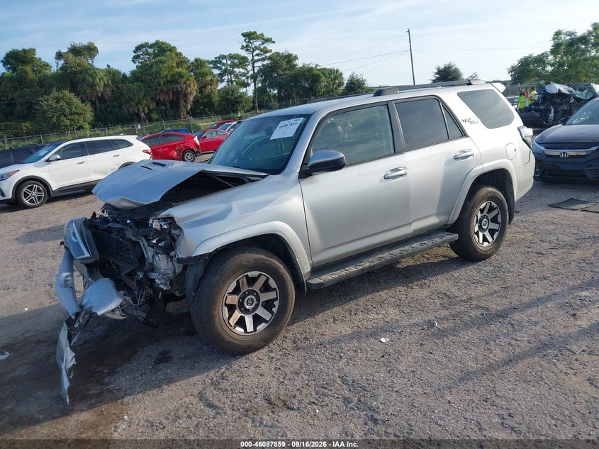 Vin: jtepu5jr2m5935327, lot: 46587466, toyota 4runner trd off road 20212