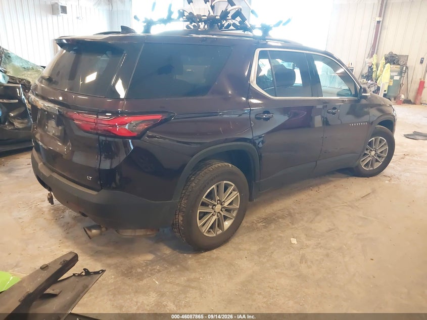 Vin: 1gnevgkwxnj184499, lot: 46587472, chevrolet traverse awd lt cloth 20224