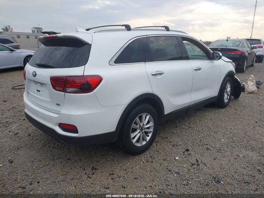 Vin: 5xypg4a35kg457670, lot: 46587476, kia sorento 2.4l lx 20194
