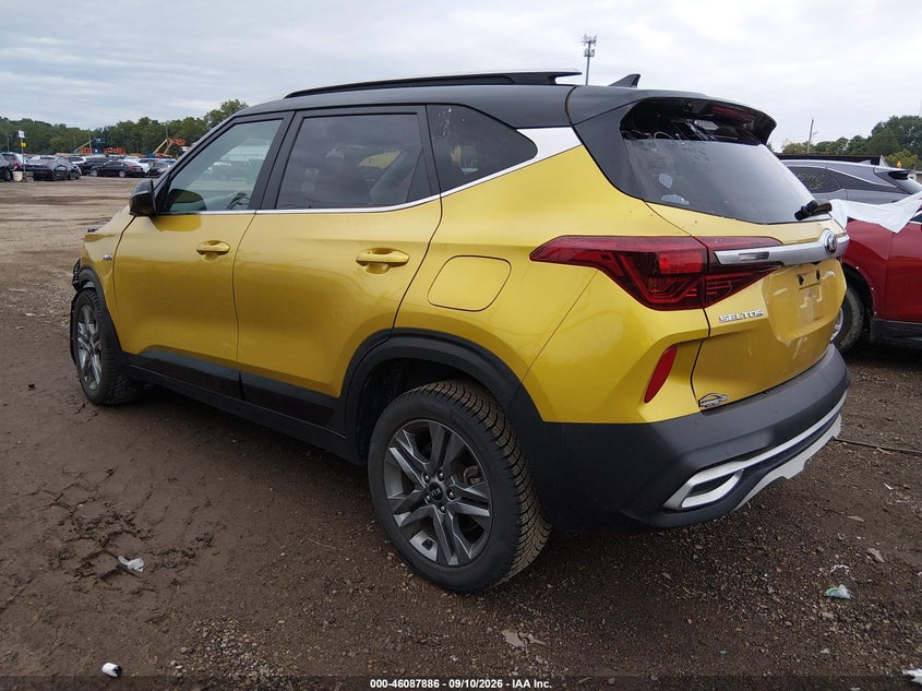 Vin: kndeucaa2m7222510, lot: 46587493, kia seltos s 20213