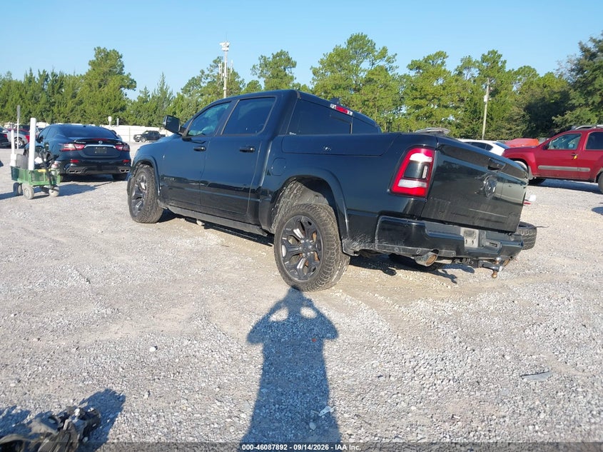 Vin: 1c6srfht2ln372227, lot: 46587499, ram 1500 limited  4x4 5'7 box 20203