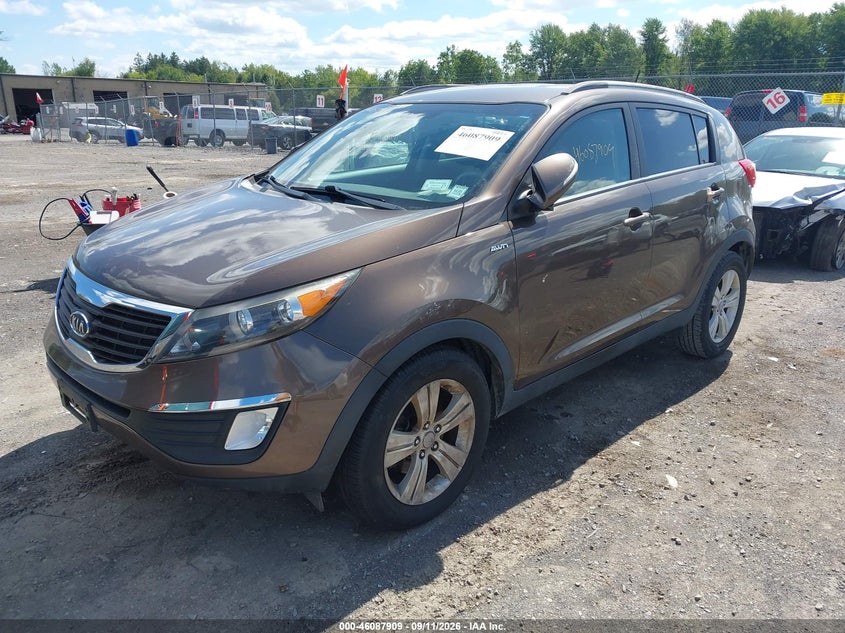 Vin: kndpbca28b7050178, lot: 46587516, kia sportage lx 20112
