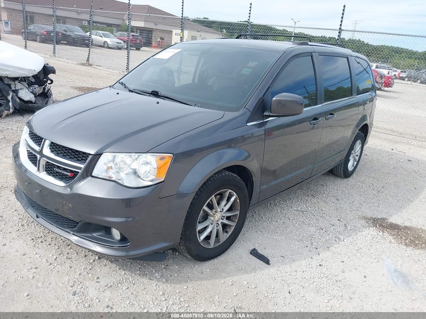 Vin: 2c4rdgcg9kr774138, lot: 46587517, dodge grand caravan sxt 20192