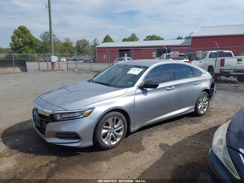Vin: 1hgcv1f15ja235074, lot: 46587523, honda accord lx 20182