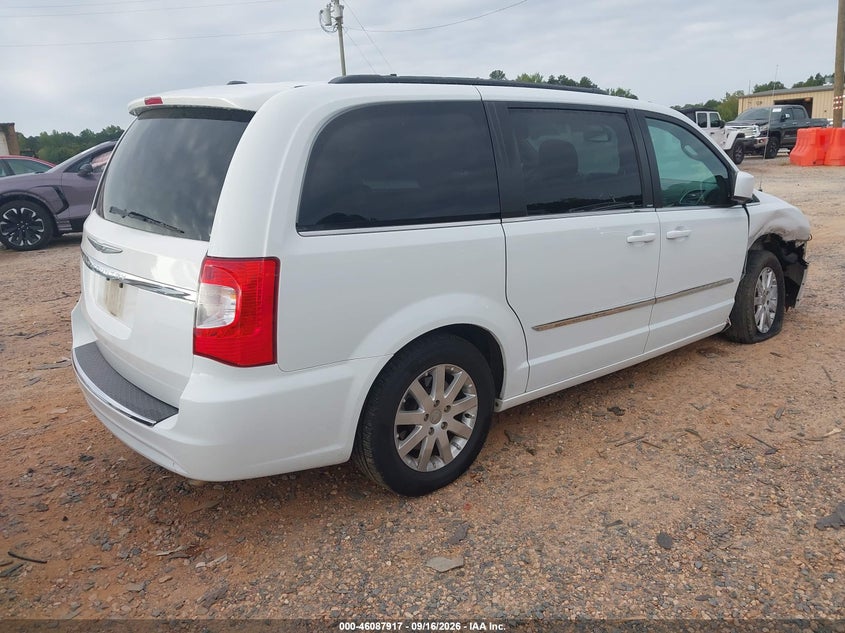 Vin: 2c4rc1bg9er165217, lot: 46587524, chrysler town & country touring 20144