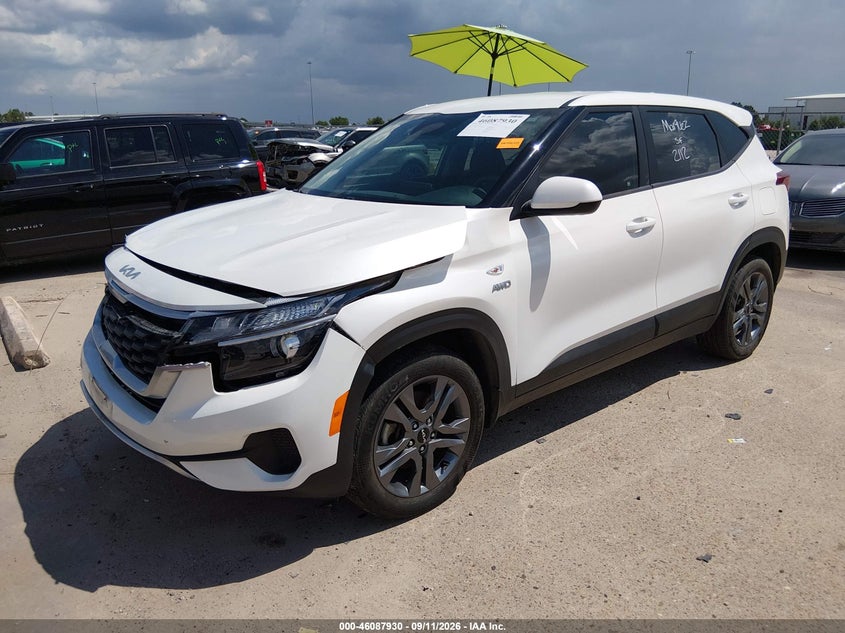 Vin: kndepcaa6p7374172, lot: 46587537, kia seltos lx 20232