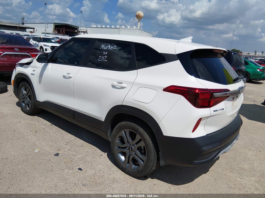 Vin: kndepcaa6p7374172, lot: 46587537, kia seltos lx 20233
