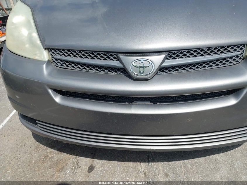 TOYOTA SIENNA 2004 VIN 5TDZA23CX4S093313