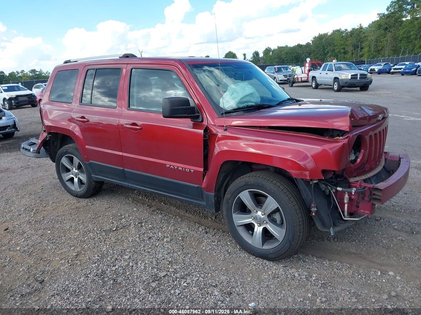 Vin: 1c4njpfa2hd211314, lot: 46587569, jeep patriot high altitude fwd 2017 img_1