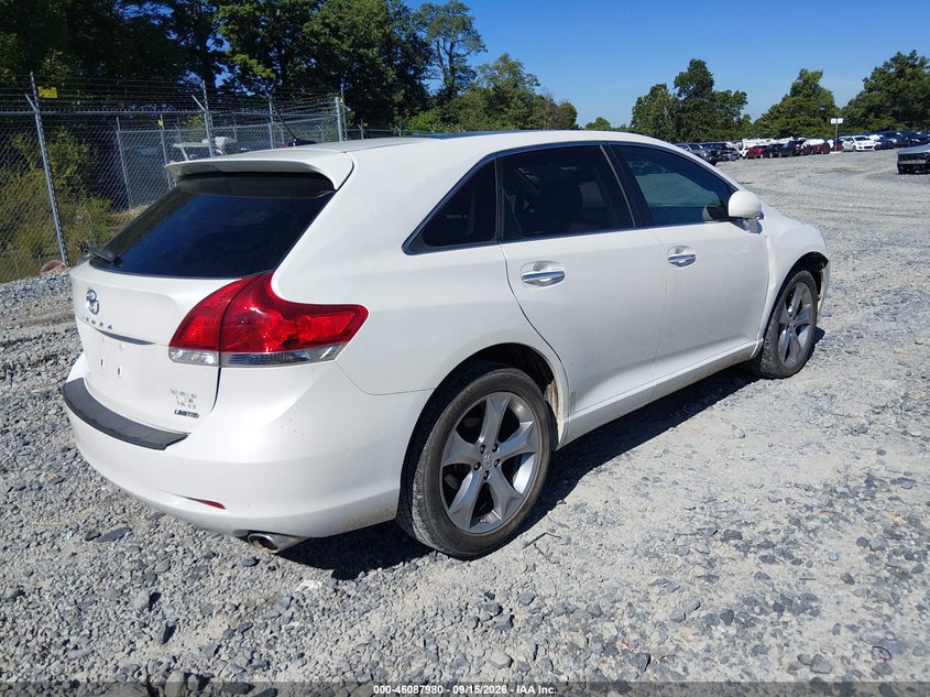 Vin: 4t3zk3bb8cu050064, lot: 46587587, toyota venza limited v6 20124