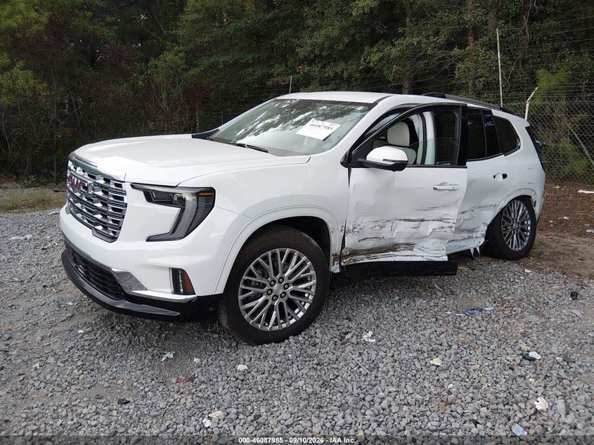 Vin: 1gkenlrs7sj281700, lot: 46587592, gmc acadia fwd denali 20252