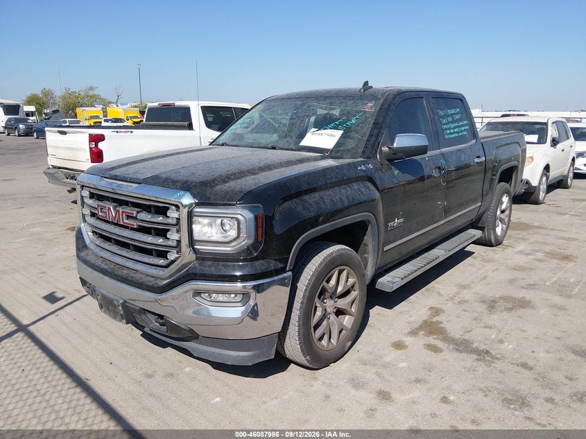 Vin: 3gtu2nec3jg477367, lot: 46587593, gmc sierra 1500 slt 20182