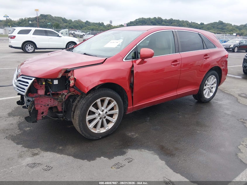 Vin: 4t3za3bbxau023304, lot: 46587594, toyota venza 20102