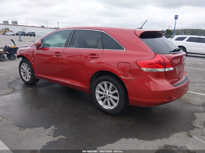 Vin: 4t3za3bbxau023304, lot: 46587594, toyota venza 20103