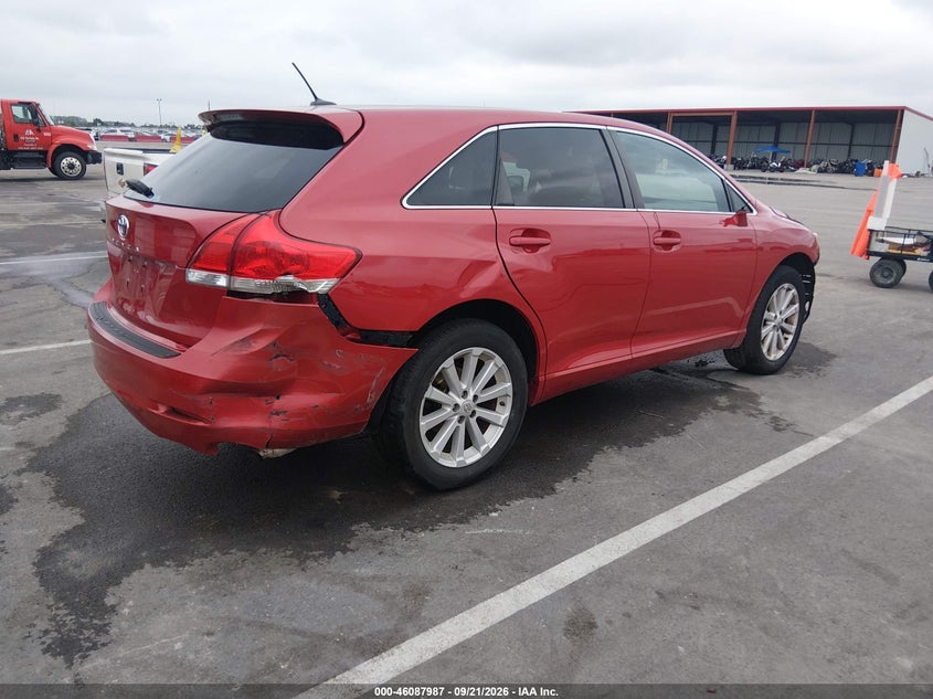Vin: 4t3za3bbxau023304, lot: 46587594, toyota venza 20104