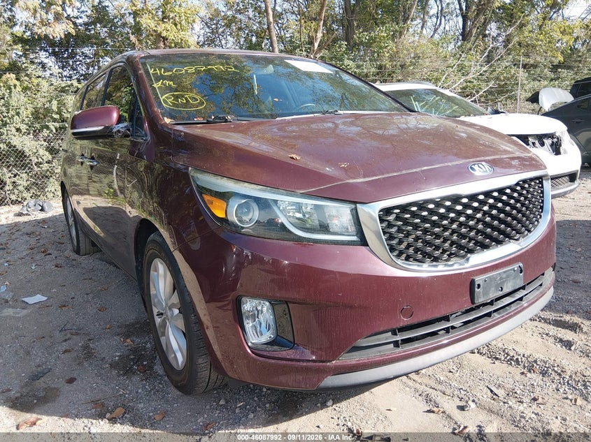 2015 KIA SEDONA auction photo 1