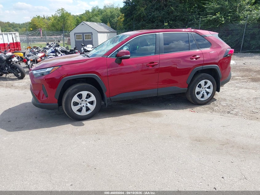 Vin: 2t3g1rfv4sw558340, lot: 46587611, toyota rav4 le 20252