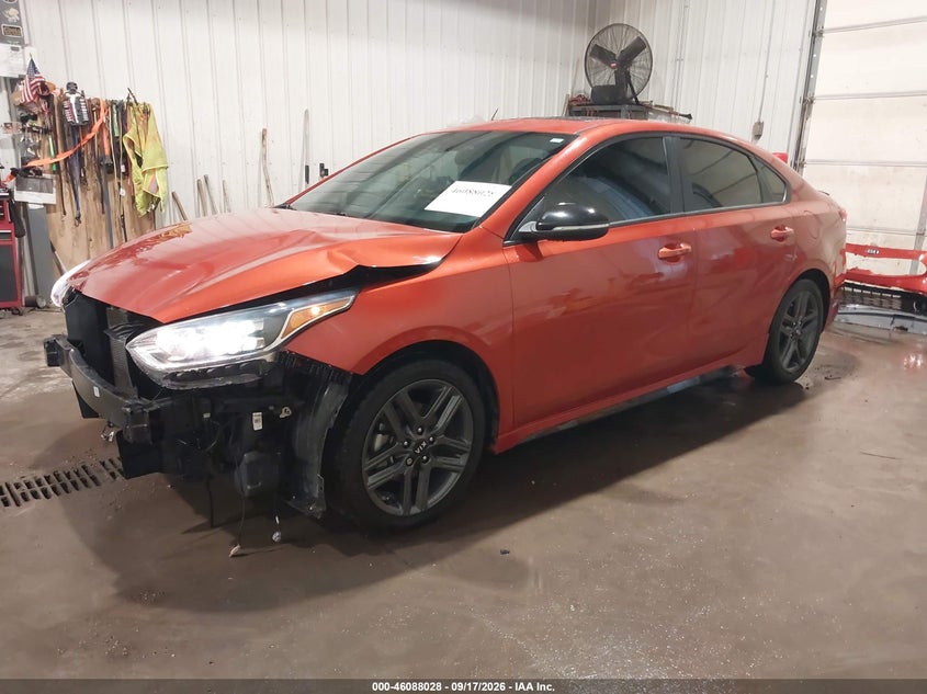 Vin: 3kpf34ad4le190472, lot: 46587635, kia forte gt-line 20202