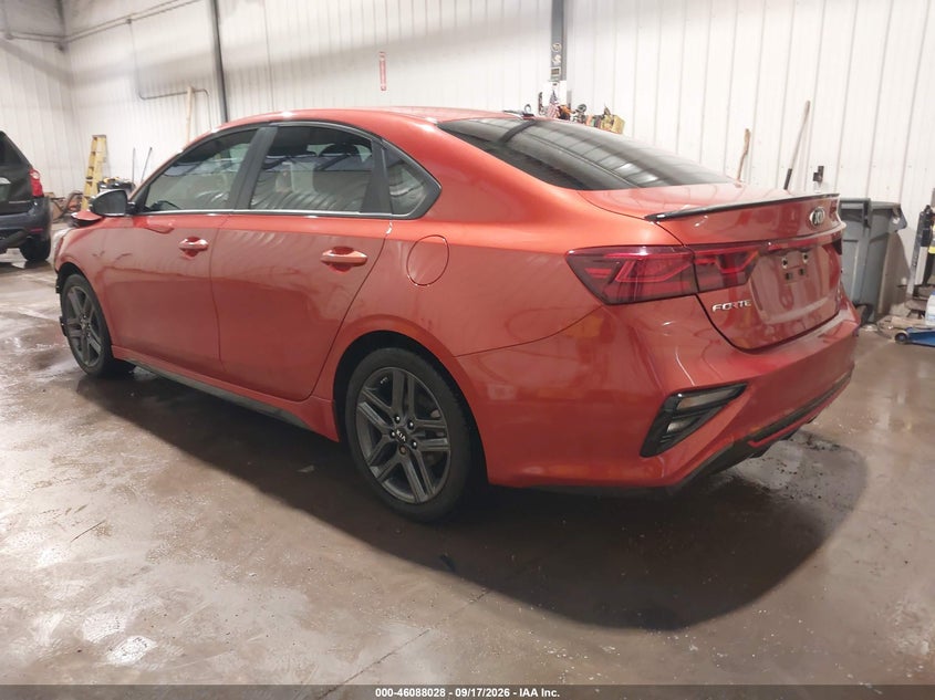 Vin: 3kpf34ad4le190472, lot: 46587635, kia forte gt-line 20203