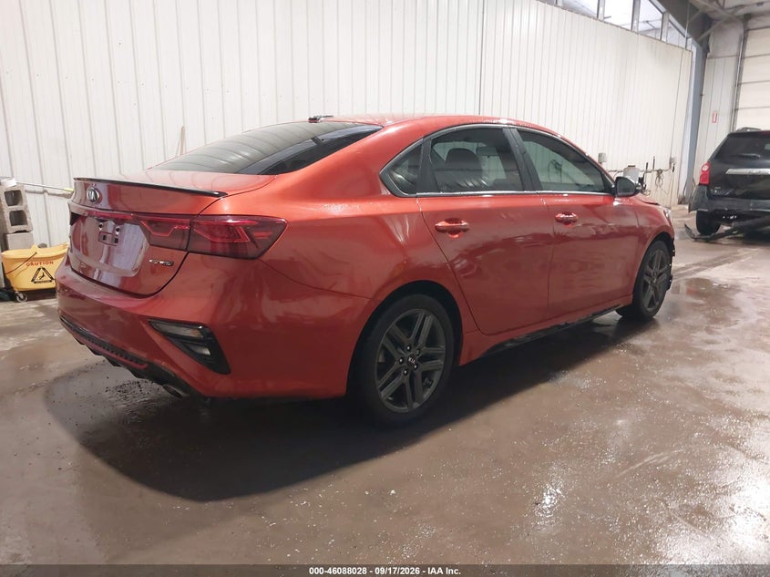 Vin: 3kpf34ad4le190472, lot: 46587635, kia forte gt-line 20204