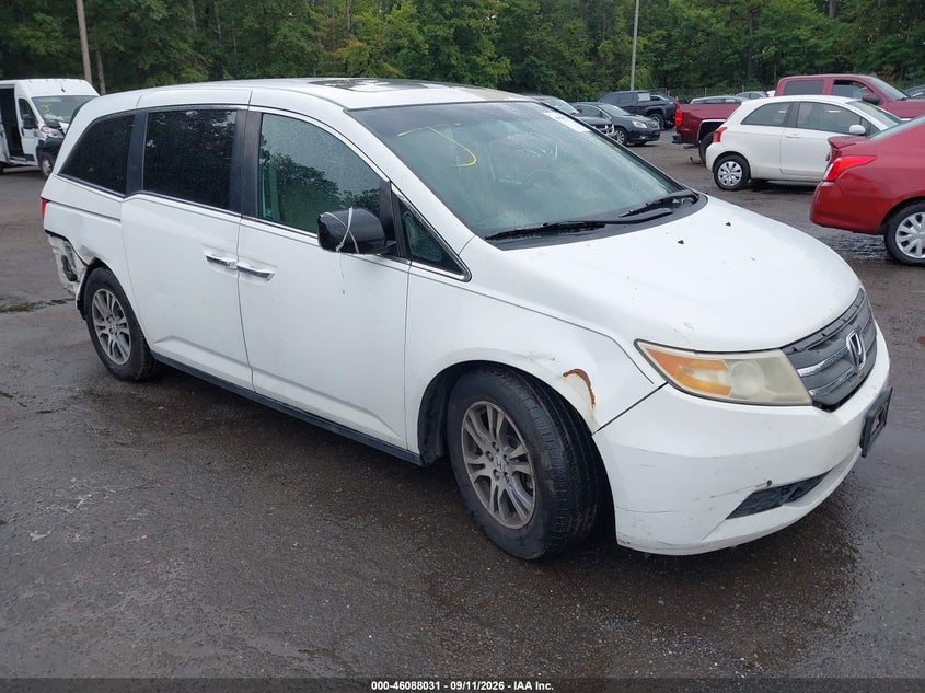Vin: 5fnrl5h69cb112015, lot: 46587638, honda odyssey ex-l 2012 img_1