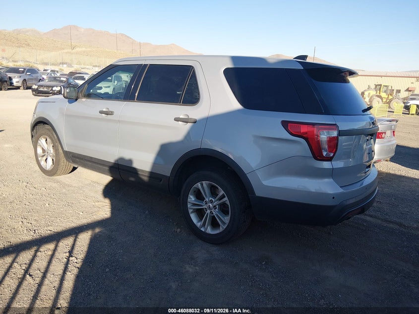 Vin: 1fm5k8ar5hgb34125, lot: 46587639, ford utility police interceptor 20173