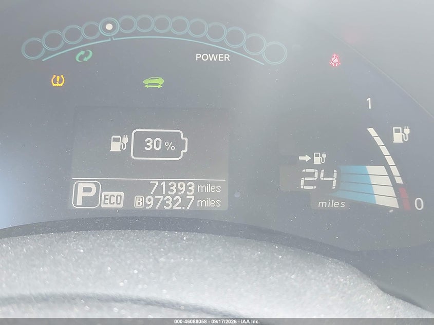 NISSAN LEAF 2017 VIN 1N4BZ0CPXHC303519