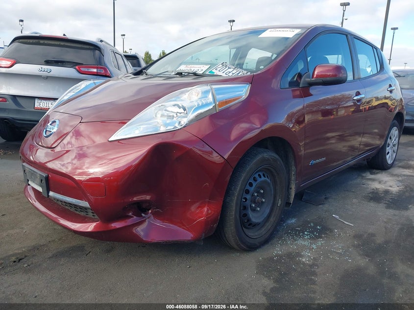 NISSAN LEAF 2017 VIN 1N4BZ0CPXHC303519