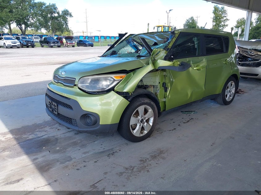 Vin: kndjn2a20j7900312, lot: 46587667, kia soul 20182